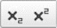 Subscript or superscript selected text
